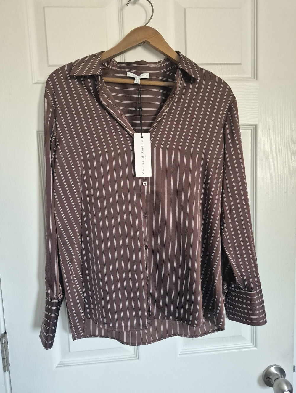 Maison d'Amélie Button-Up Blouse